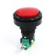 Small Dome Push Button - Red (Economy)